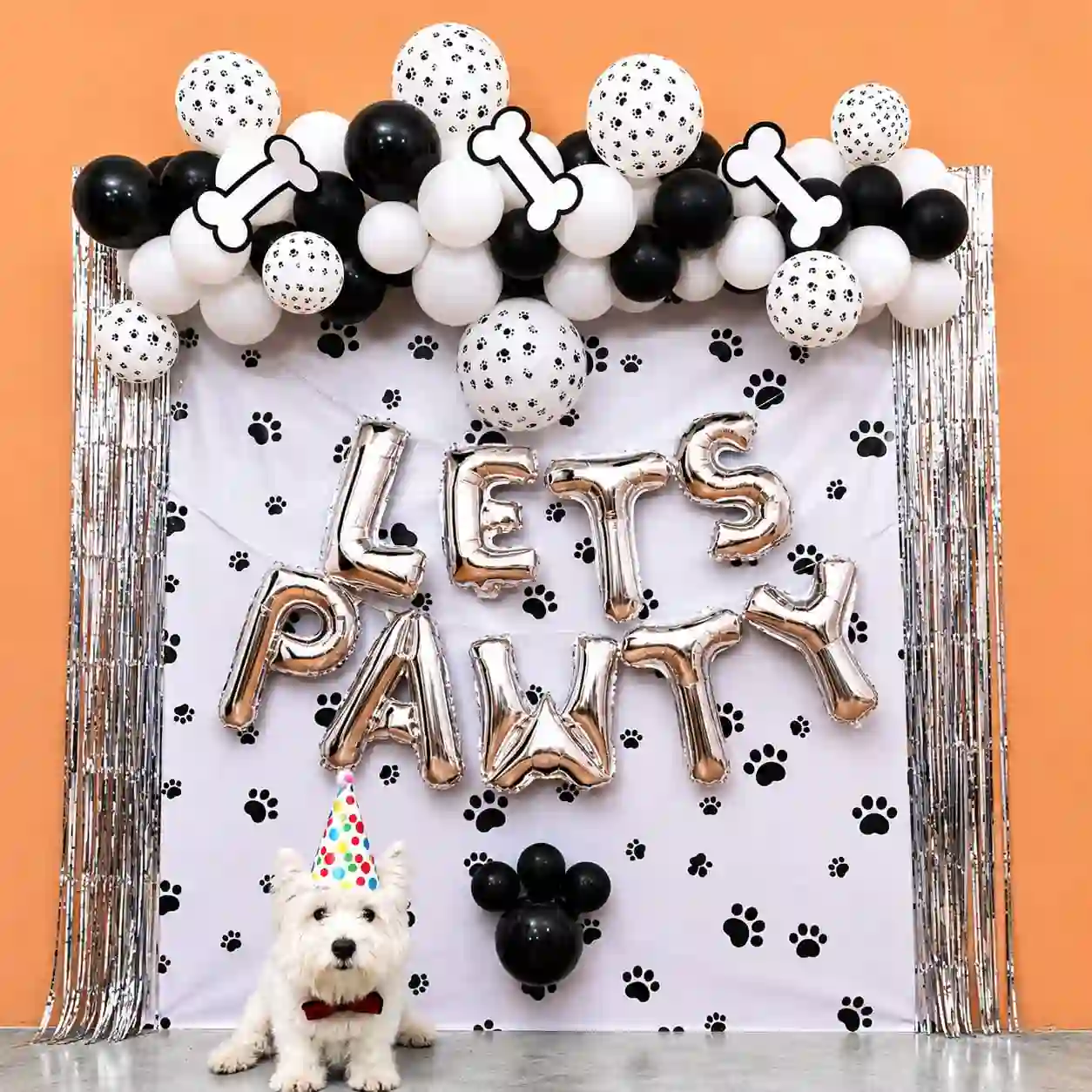Let's Pawty Birthday Decor